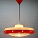 Suspension scandinave avec abat-jour optique en acrylique