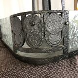 Lustre art déco fer forgé 1930's