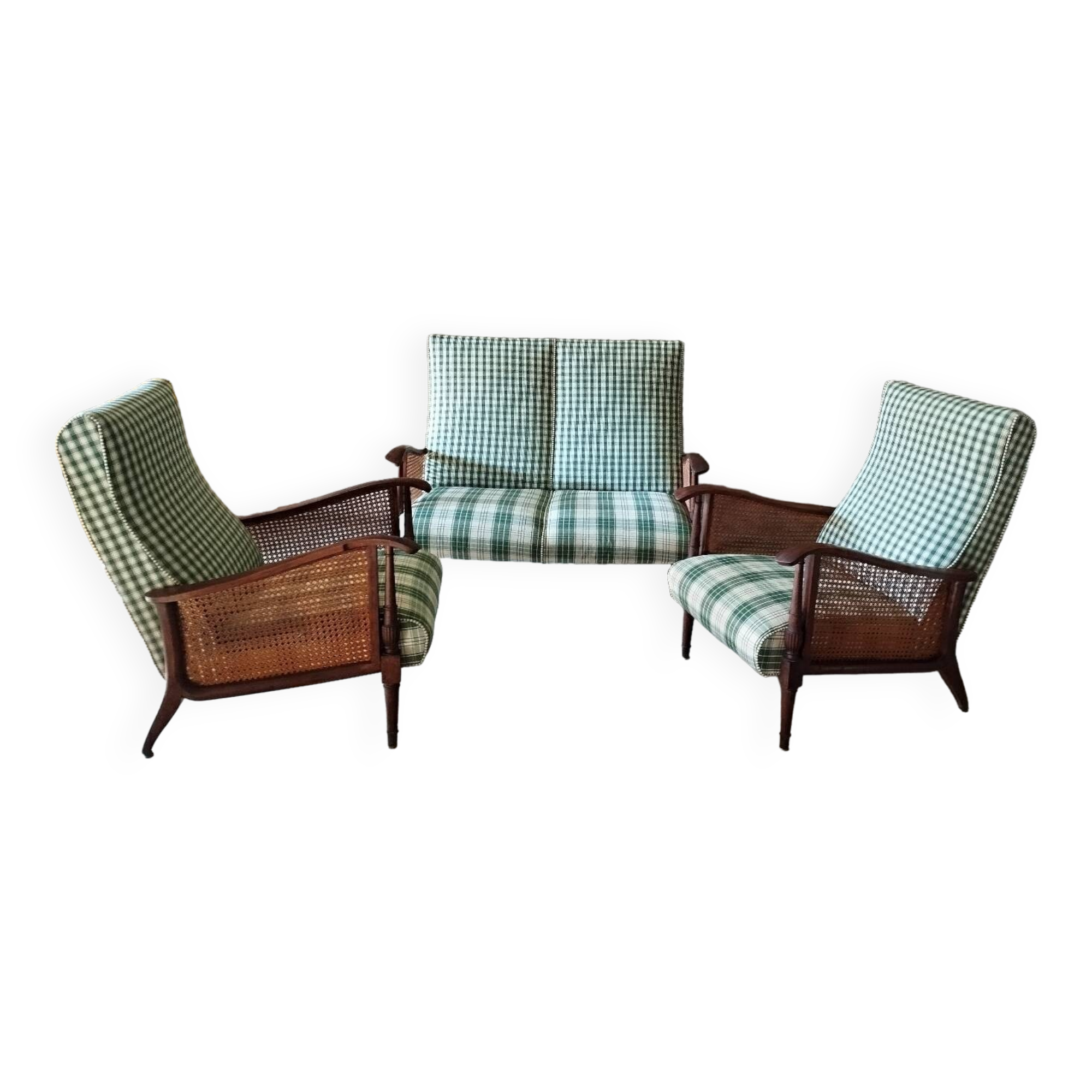 50s sofa and armchair set