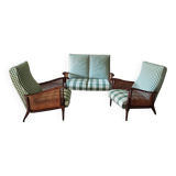 50s sofa and armchair set