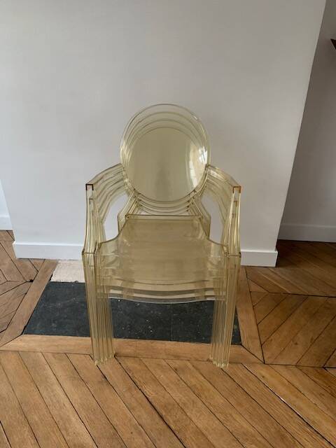 4 Kartell Louis Ghost Chairs