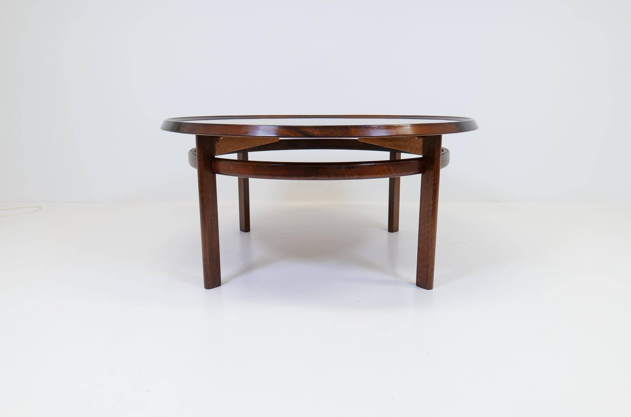 Mid-century rosewood coffee table "Bellis" Torbjörn Afdal Norway