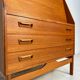 1960s Vintage Danish Teak Secretary by Dyrlund