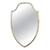 Mid-Century Modern Brass Wall Mirror by Gio Ponti, 1950