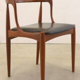 Set of 6 chairs Johannes Andersen voor Uldum stoelen -