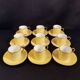 9 Limoges porcelain cups