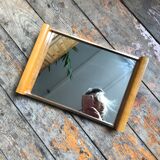 Art deco mirror tray