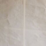 Vintage white floor lamp from 3-line series by Benny Frandsen - award wining minimalist design from