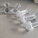 10 hexagonal glass knife holders