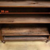 Bookcase in Solid Walnut, Louis XVI style – Mid-19th century