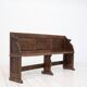 Antique French Oak Bench, 1850