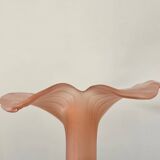 Leonardo vase in pink frosted glass