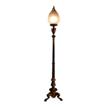 19th-century floor lamp