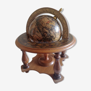 Vintage terrestrial globe