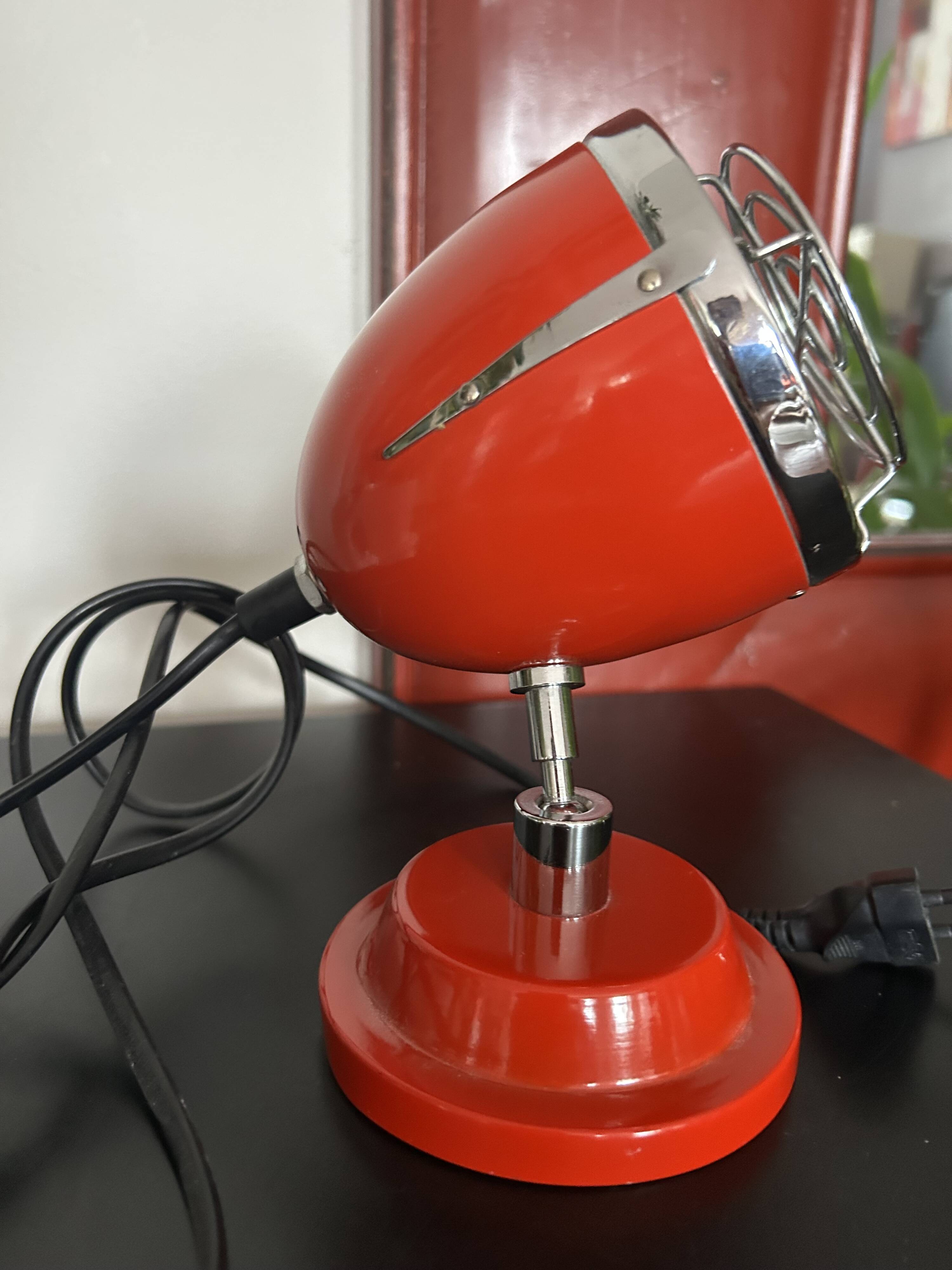 Car headlight style lamp or eyeball, brand of the deck chair,