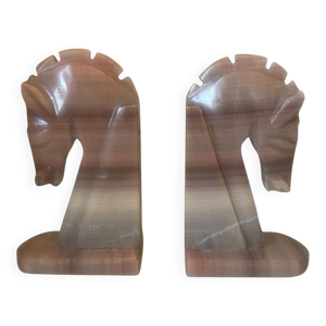 Paire de serre-livres - onyx