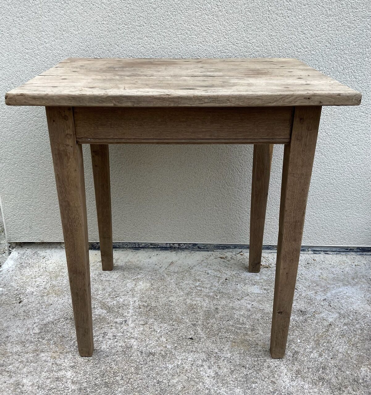 Antique solid wood table