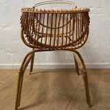 Rattan cradle