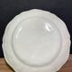 Earthenware plate decorated with winged character decoration in Nevers style, Auxerrois