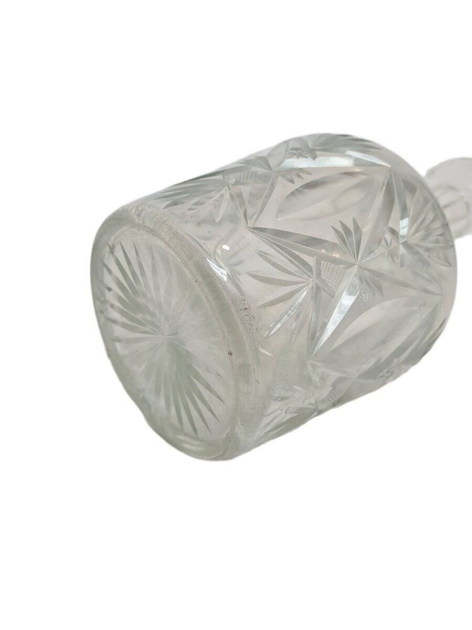 Art Deco crystal carafe, Germany, 1900s