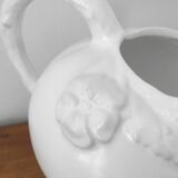 Apple Carafe in Barbotine Style