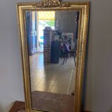 Large Louis XVI style cheval mirror