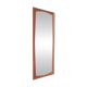 Big mid-century teak mirror / Danish modern design / 1960s