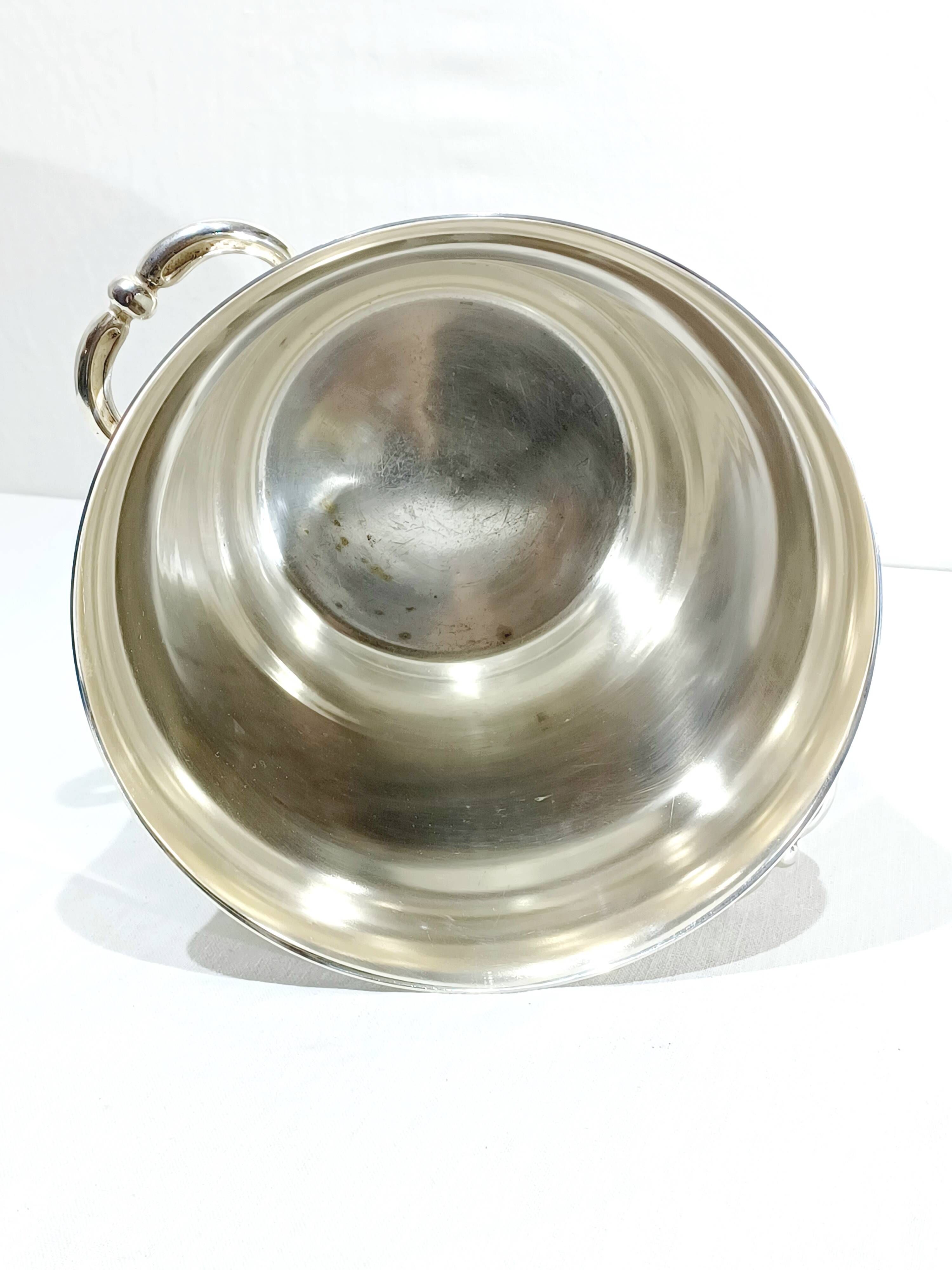Silver-plated champagne bucket
