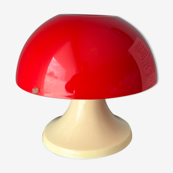 Lampe champignon rouge des années 1970