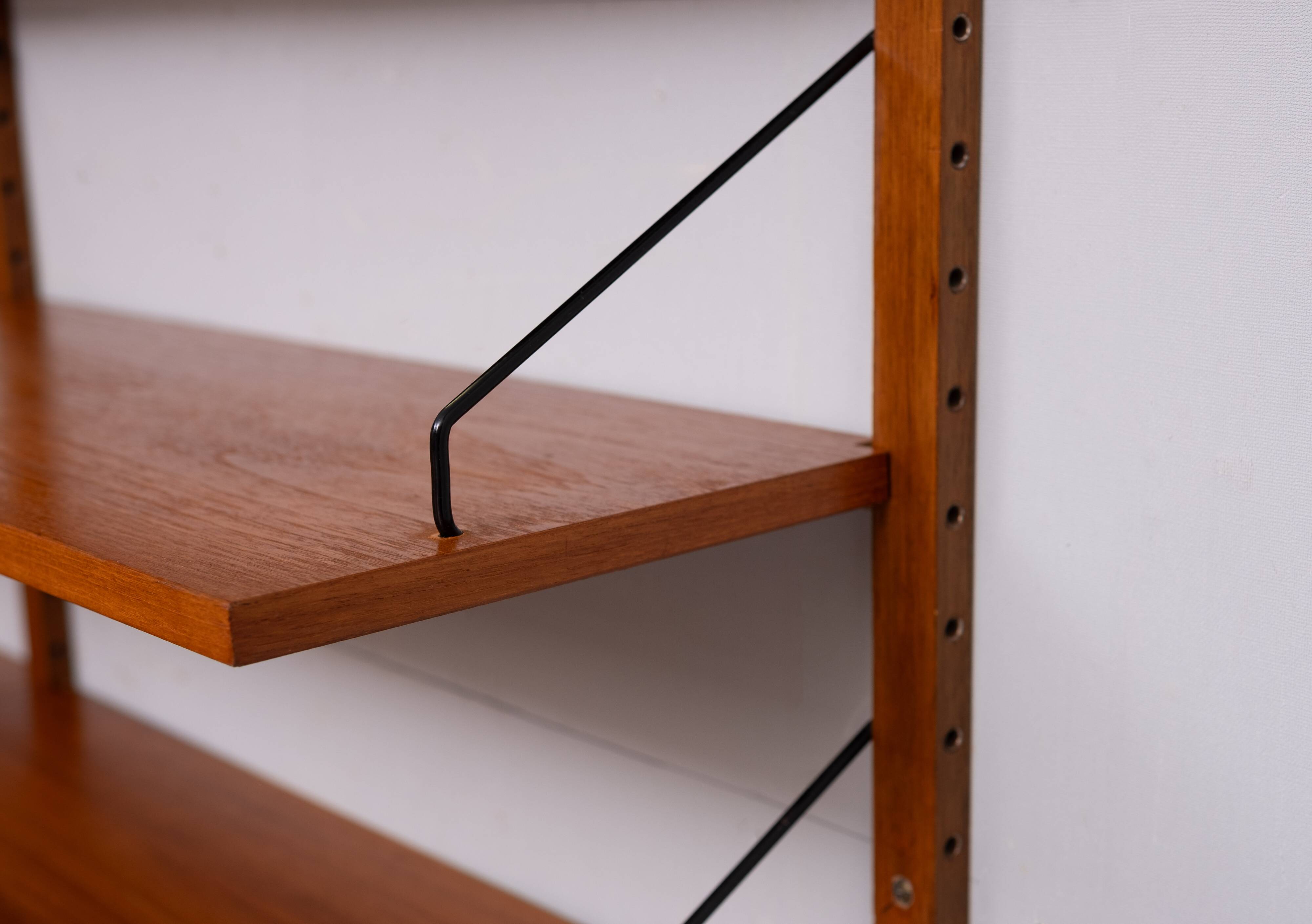 Poul Cadovius Teak Bookcase Shelves For Royal System 1960s