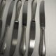 12 SFAM cheese knives in its dark chocolate case