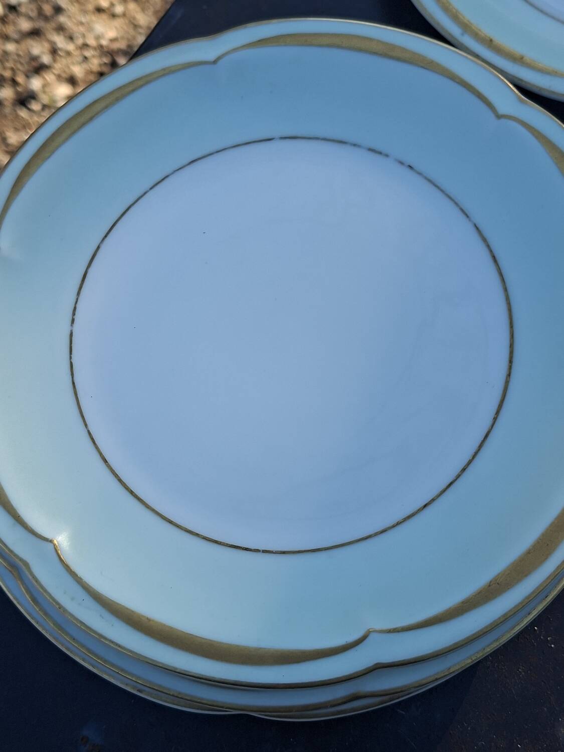 Service à gâteau limoges