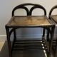 Pair of rattan bedside tables or end tables