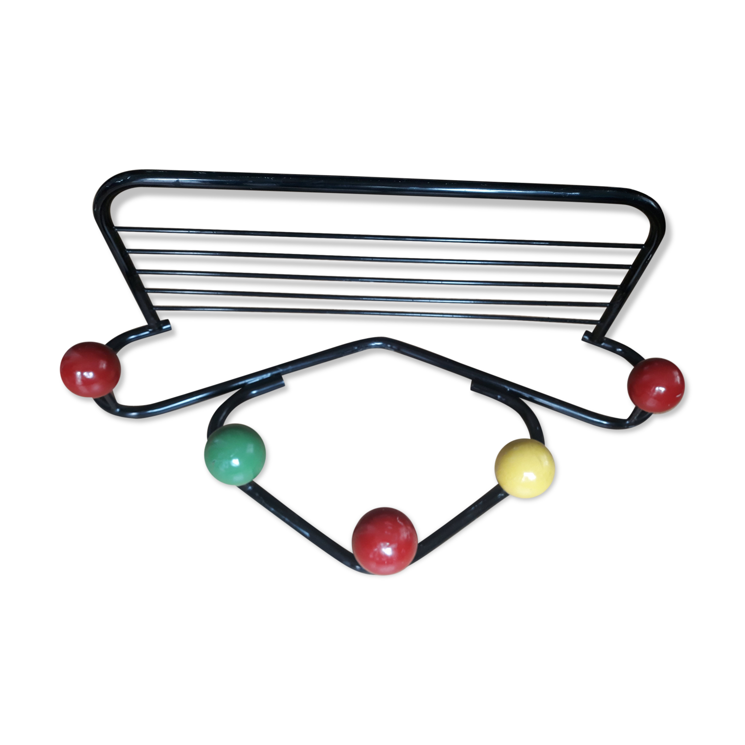 Vintage wall coat racks