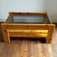 1970s pine coffee table