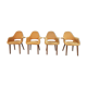 Vintage organic armchairs, 1970s