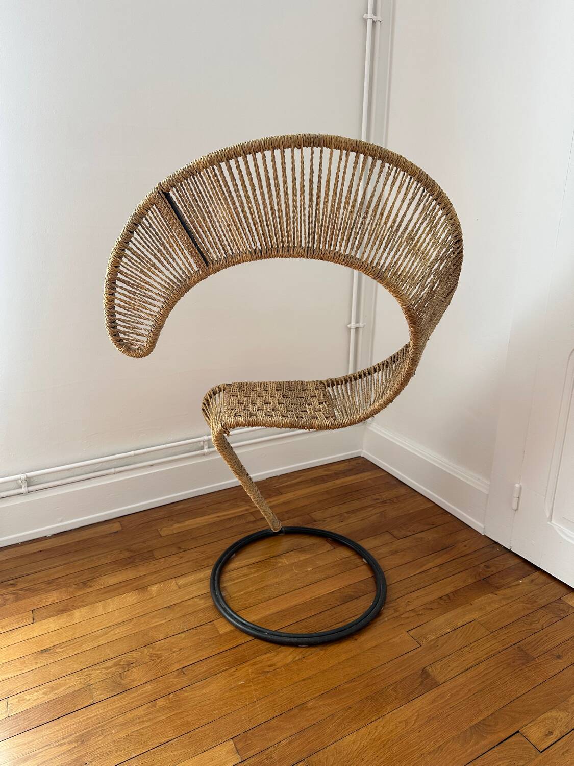 Question mark armchair by Tom Dixon, vintage 1980