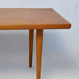 Table basse en teck Suède années 1970