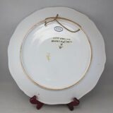 Earthenware plate nevers n°2
