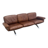 Cognac leather De Sede DS31 sofa, 1970s