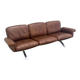 Cognac leather De Sede DS31 sofa, 1970s