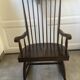 Scandinavian vintage rocking chair
