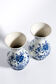 Vases Delft fait et peint à la main