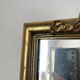 Golden mirror 51X29cm
