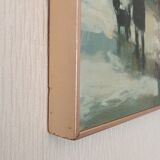 Painting Parisian terraces