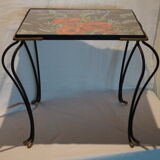 Vintage wrought iron table