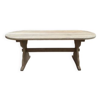 Oval oak table