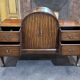 1930s English buffet bar in walnut and mahogany