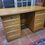 Oak minister's desk from the 60s