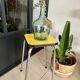 Tabouret Formica jaune